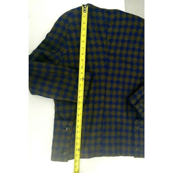 Vintage MICHII MOON For Sanyo Jacket Hounds Tooth - Picture 12 of 12